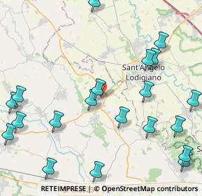 Mappa Via Santa Maria, 27019 Villanterio PV, Italia (5.5515)