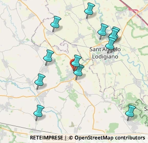 Mappa Via Santa Maria, 27019 Villanterio PV, Italia (4.2575)