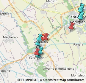 Mappa Via Santa Maria, 27019 Villanterio PV, Italia (2.17)