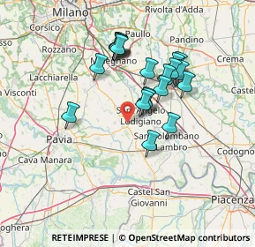 Mappa Via Santa Maria, 27019 Villanterio PV, Italia (11.99)
