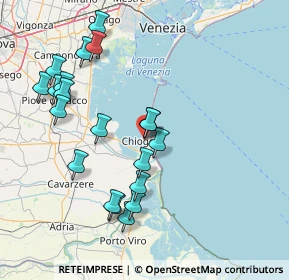 Mappa Via Giovanni Poli, 30015 Chioggia VE, Italia (16.256)