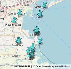 Mappa Via Giovanni Poli, 30015 Chioggia VE, Italia (15.272)