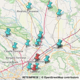 Mappa Via Madonna delle Grazie, 10080 San Benigno Canavese TO, Italia (10.079)