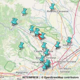 Mappa Via Grande Torino, 10077 San Maurizio Canavese TO, Italia (9.068)