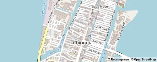 Mappa Chioggia