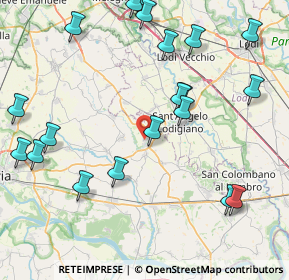 Mappa 27019 Villanterio PV, Italia (10.1375)