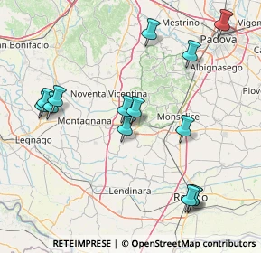 Mappa Negozio in, 35045 Ospedaletto Euganeo PD, Italia (17.38)