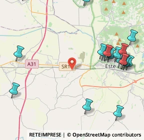 Mappa Negozio in, 35045 Ospedaletto Euganeo PD, Italia (5.616)