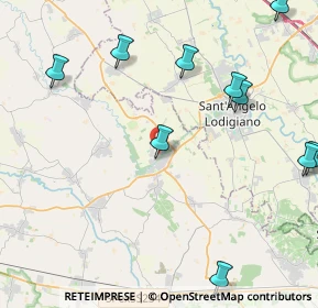 Mappa Via San Giorgio, 27019 Villanterio PV, Italia (5.74545)