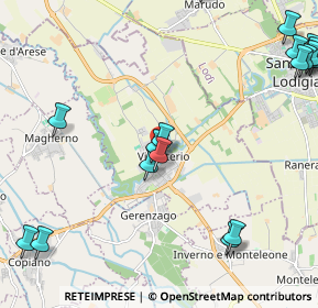 Mappa Via San Giorgio, 27019 Villanterio PV, Italia (3.09211)