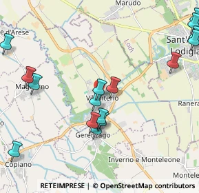 Mappa Via San Giorgio, 27019 Villanterio PV, Italia (2.8905)