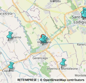 Mappa Via San Giorgio, 27019 Villanterio PV, Italia (3.28818)