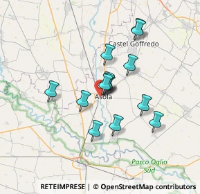 Mappa Via G. Carducci, 46041 Asola MN, Italia (5.40429)