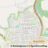 Mapa Castiglione d'Adda