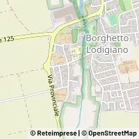 지도 Borghetto Lodigiano