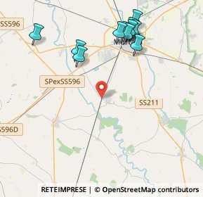 Mappa 27020 Olevano di Lomellina PV, Italia (4.57727)