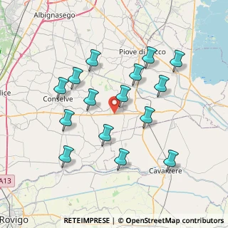 Mappa Via Mare, 35020 Candiana PD, Italia (7.35933)