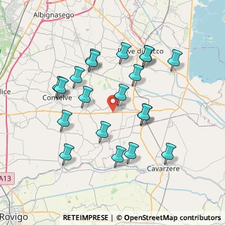 Mappa Via Mare, 35020 Candiana PD, Italia (7.392)