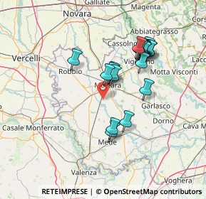 Mappa Via Battisti, 27020 Olevano di Lomellina PV, Italia (12.753)