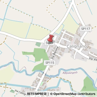 Mappa Via Giacomo Matteotti, 46, 27010 Calignano PV, Italia, 27010 Marzano, Pavia (Lombardia)