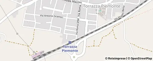 Mappa Torrazza Piemonte