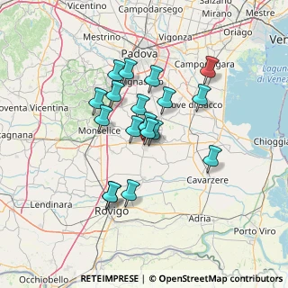 Mappa Via del Mare, 35026 Conselve PD, Italia (11.22722)