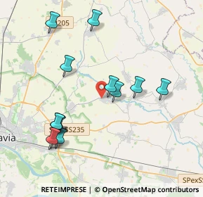 Mappa Via Pertini, 27010 Cura Carpignano PV, Italia (4.10308)