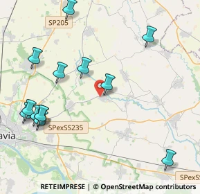 Mappa Via Pertini, 27010 Cura Carpignano PV, Italia (5.03538)