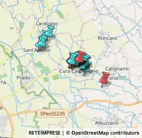 Mappa Via Pertini, 27010 Cura Carpignano PV, Italia (0.7705)