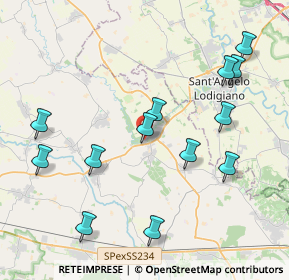 Mappa Via Don Giuseppe Galvi, 27019 Villanterio PV, Italia (4.41538)