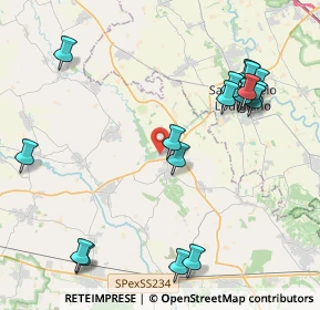 Mappa Via Don Giuseppe Galvi, 27019 Villanterio PV, Italia (5.3255)