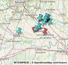 Mappa Via Don Giuseppe Galvi, 27019 Villanterio PV, Italia (11.6035)
