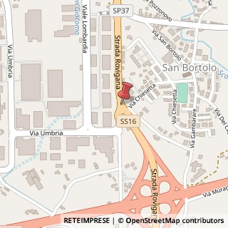 Mappa Via rovigana 2/b, 35043 Monselice, Padova (Veneto)