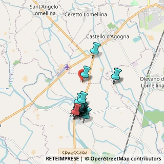 Mappa Cascina Nuova, 27030 Castello D'agogna PV, Italia (1.688)