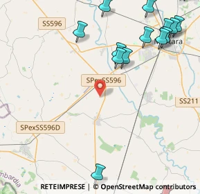 Mappa Cascina Nuova, 27030 Castello D'agogna PV, Italia (6.9615)