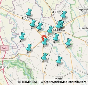 Mappa Cascina Nuova, 27030 Castello D'agogna PV, Italia (6.66267)