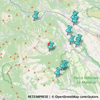 Mappa SP 182, 10070 Varisella TO, Italia (4.53333)