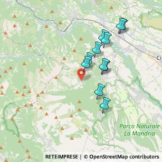 Mappa SP 182, 10070 Varisella TO, Italia (3.44182)