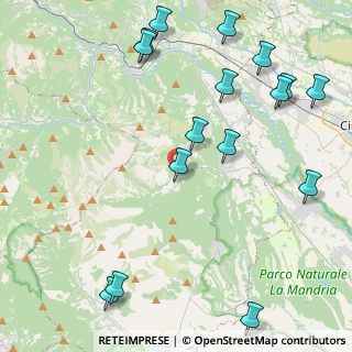 Mappa SP 182, 10070 Varisella TO, Italia (6.257)