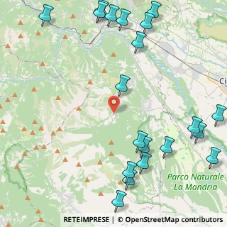 Mappa Strada Provinciale, 10070 Vallo torinese TO, Italia (6.0375)