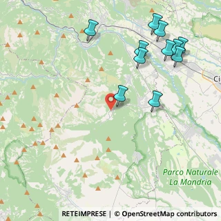 Mappa Strada Provinciale, 10070 Vallo torinese TO, Italia (5.00455)