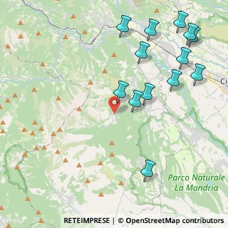 Mappa Strada Provinciale, 10070 Vallo torinese TO, Italia (5.06769)