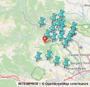 Mappa SP 182, 10070 Varisella TO, Italia (6.93368)