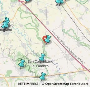 Mappa Via Garibaldi Giuseppe, 26812 Borghetto Lodigiano LO, Italia (6.56071)