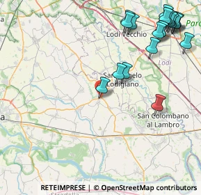 Mappa Via Alessandrini, 27019 Villanterio PV, Italia (11.1935)