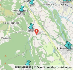 Mappa 10070 Fiano TO, Italia (3.58273)
