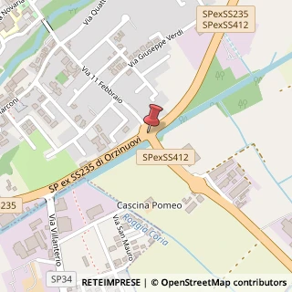 Mappa Via circonvallazione 8, 27010 Villanterio, Pavia (Lombardia)
