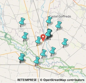 Mappa Via Cremona, 46041 Asola MN, Italia (6.092)