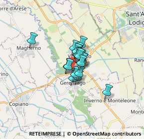 Mappa Via Cardinal A. Poma, 27019 Villanterio PV, Italia (0.7735)