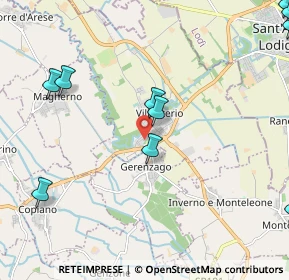 Mappa Via Cardinal A. Poma, 27019 Villanterio PV, Italia (3.11818)